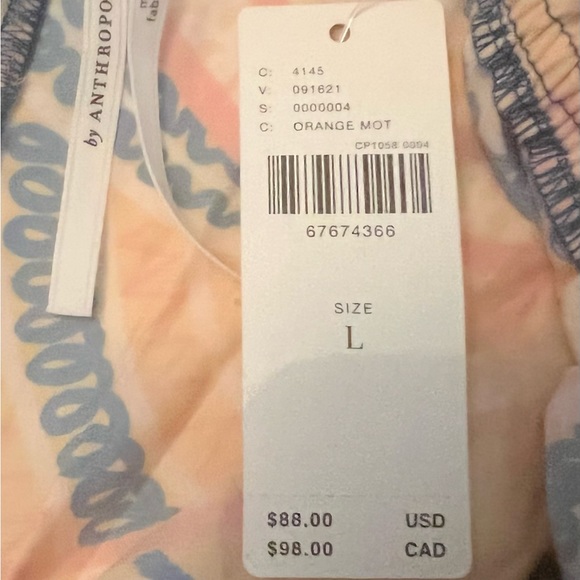 COPY - Anhro NWT Orange Romper - Picture 6 of 6